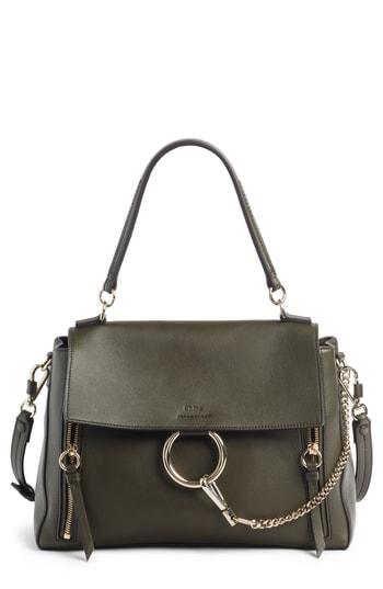 Chloe Medium Faye Leather Shoulder Bag - Brown