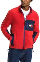 Men's Tommy Hilfiger 90s Polar Fleece Zip Jacket - Red