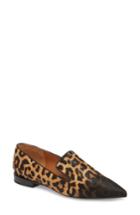 Women's Sarto By Franco Sarto Genuine Calf Hair Topaz Flat M - Brown