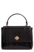 Tory Burch Kira Eelskin Satchel - Black
