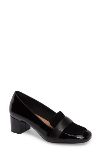 Women's Clarks Tealia Elva Pump .5 M - Black