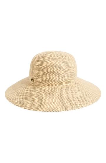 Women's Eric Javits 'hampton' Straw Sun Hat - Beige