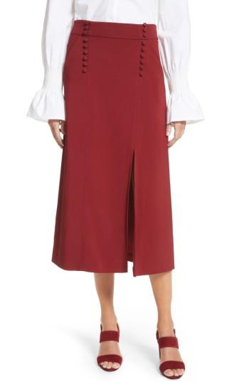 Women's A.l.c. Sydney Skirt - Red