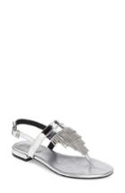 Women's Calvin Klein Evonie Metal-fringed V-strap Sandal