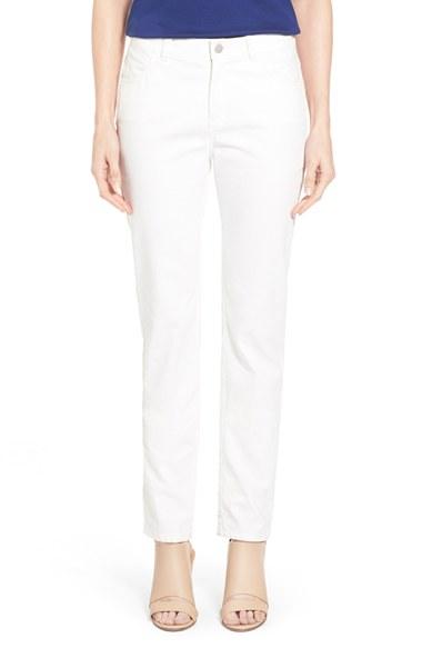 Women's Lafayette 148 New York Curvy Fit Jeans - White