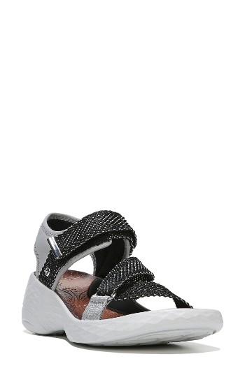 Women's Bzees Jive Sandal M - Grey