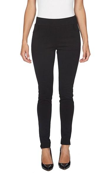 Women's Cece Ponte Knit Leggings - Black