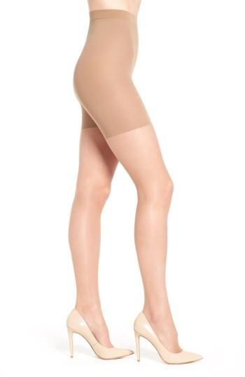 Women's Spanx Luxe Leg Pantyhose, Size B - Brown