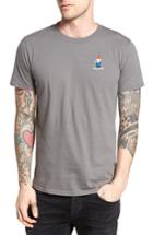 Men's The Rail Gnome T-shirt, Size - Grey