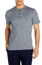 Men's Lacoste Henley T-shirt (xxl) - Grey