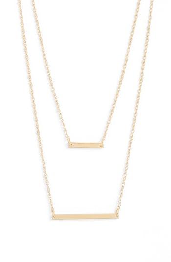 Women's Jennifer Zeuner Cynthia Layered Pendant Necklace