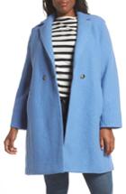 Women's J.crew Daphne Boiled Wool Topcoat (similar To 18w-20w) - Grey