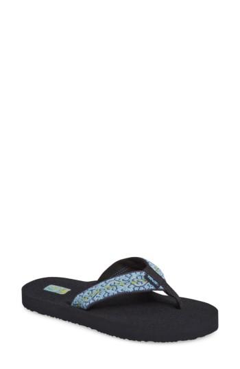 Women's Teva Mush Ii Flip Flop M - Blue
