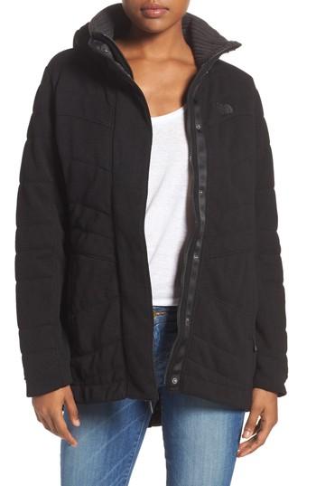 Women's The North Face Indi Fleece Jacket - Black