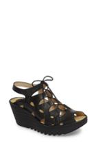 Women's Fly London Yexa Sandal .5-6us / 36eu - Black