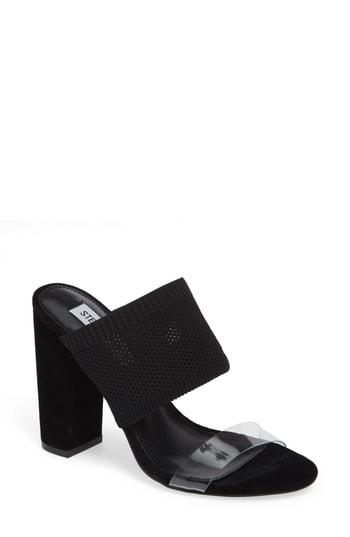 Women's Steve Madden Romyn Sandal M - Black