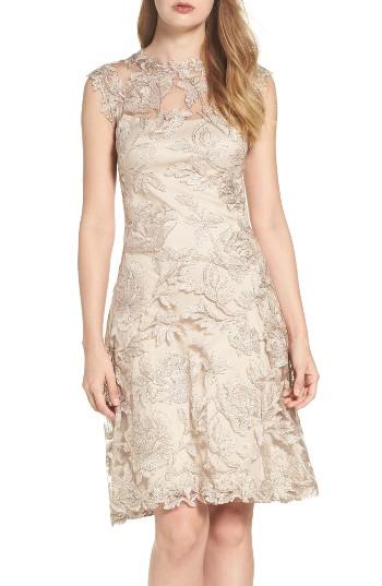 Women's Tadashi Shoji Noelle Floral Fit & Flare Dress