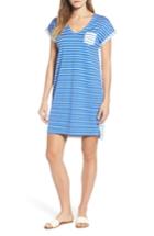Women's Vineyard Vines Mixed Stripe T-shirt Dress - Blue