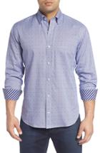 Men's Tailorbyrd 'exelero' Fit Dot Houndstooth Sport Shirt