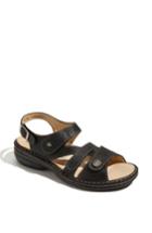 Women's Finn Comfort 'gomera' Sandal -6.5us / 37eu - Black