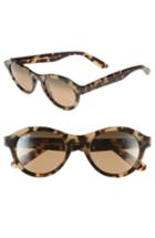 Women's Maui Jim Leia 49mm Polarizedplus2 Retro Sunglasses - Tokyo Tortoise/ Bronze