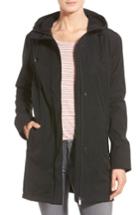 Women's Ilse Jacobsen Hooded Raincoat - Black