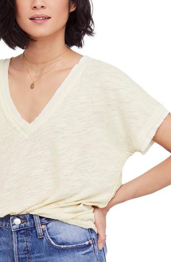 Women's Free People Take Me Tee - Green