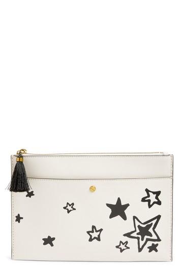 J.crew Large Star Print Pouch -