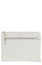 Serapian Milano Evolution Calfskin Folio - White