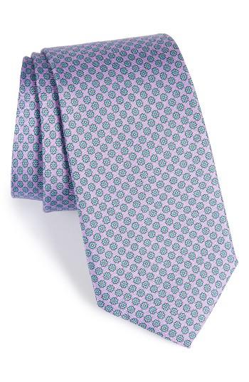 Men's Bonobos Bay Floral Silk Tie, Size - Purple