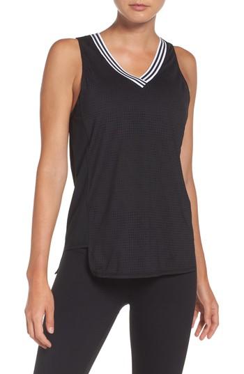 Women's Zella A-game Mesh Tank - Black