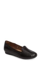 Women's Rockport Cobb Hill Galway Loafer N - Black