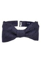 Men's Ted Baker London Double Dots Silk Bow Tie