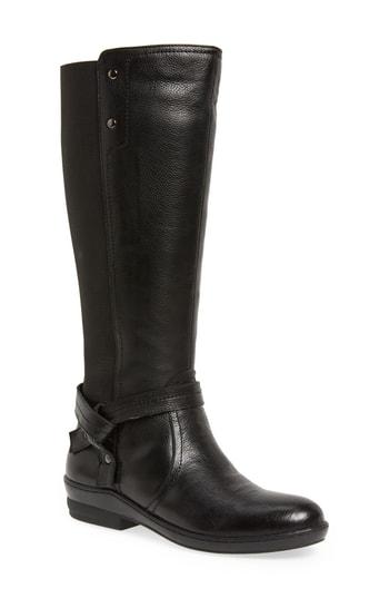 Women's David Tate Memphis 16 Stretch Back Boot M - Black