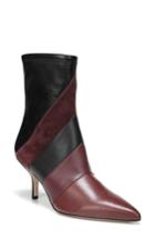 Women's Diane Von Furstenberg Miles Pieced Bootie .5 M - Brown