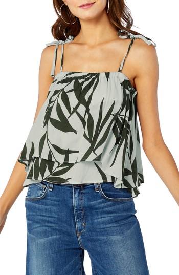 Women's Michael Stars Paradiso Convertible Top - Green