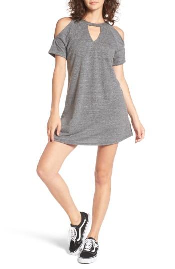 Women's Dee Elly Choker T-shirt Dress - Grey