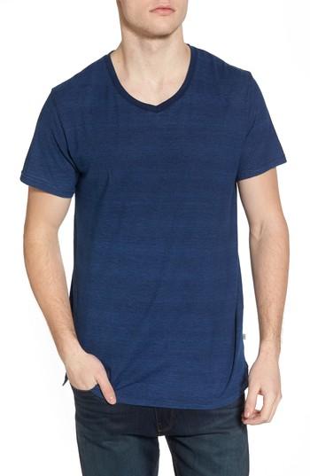Men's Nifty Genius Marlon Slim Fit V-neck Tee - Blue