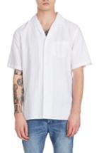 Men's Zanerobe Camper Boxy Woven Shirt - White
