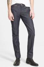 Men's A.p.c. Petit New Standard Slim Straight Leg Selvedge Jeans - Blue