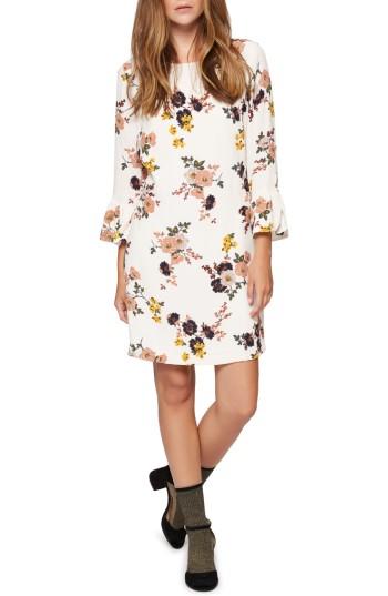 Women's Sanctuary Hazel Flower Print Dress - Ivory
