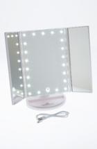 Impressions Vanity Co. Touch 3.0 Led Trifold Makeup Mirror, Size - White