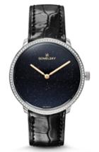 Women's Gomelsky The Lois Diamond Alligator Strap Watch, 36mm