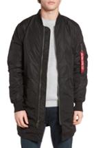 Men's Alpha Industries L-2b Elongated Bomber Jacket