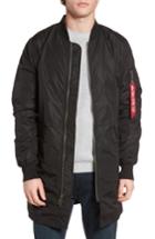 Men's Alpha Industries L-2b Elongated Bomber Jacket