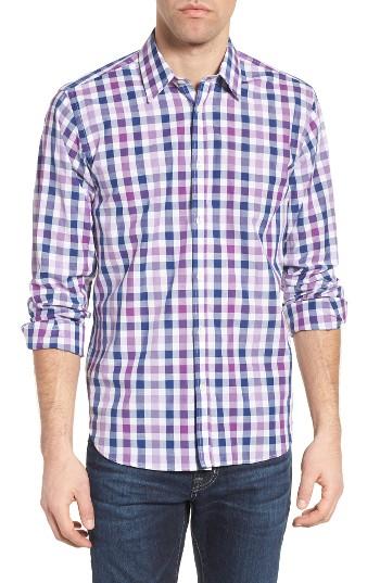 Men's Jeremy Argyle Slim Fit Check Sport Shirt