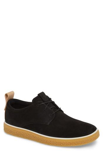 Men's Ecco Crepetray Plain Toe Derby -7.5us / 41eu - Black