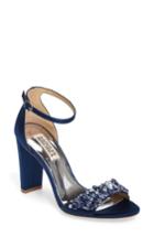 Women's Badgley Mischka Barby Ankle Strap Sandal M - Blue