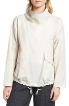 Women's Eileen Fisher Pullover Jacket, Size - Ivory