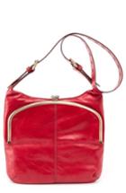 Hobo Minette Leather Shoulder Bag - Red